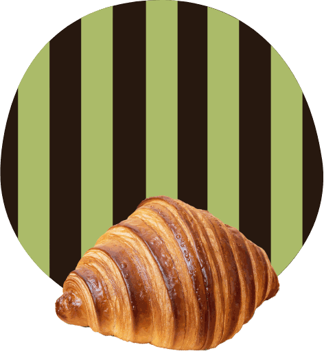 Buttercroissant aus der Backstube